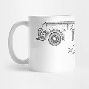 Service Motor Truck Vintage Patent Drawing Mug